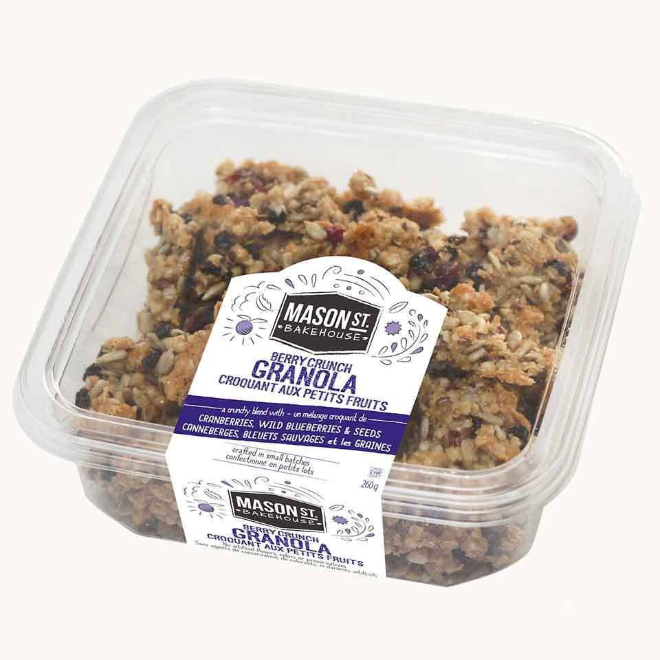 Mason St Bakehouse Mason St. Bakehouse Berry Crunch Granola Delivery Near Me Order Online