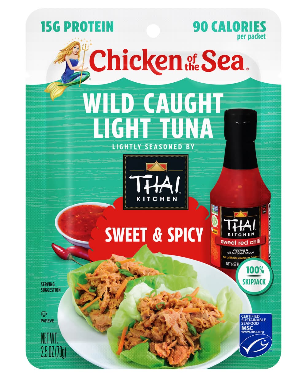Chicken of the Sea Thai Lightly Sweet & Spicy Seasoned Tuna (2.5 oz)