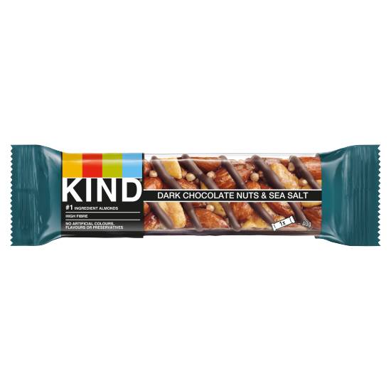KIND Dark Chocolate Nuts & Sea Salt Snack Bar (40g)