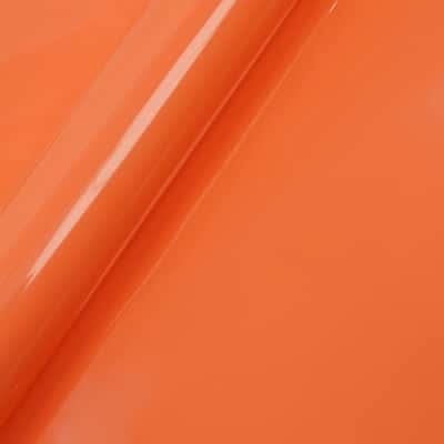 Make Market Neon Glow-In-The-Dark Permanent Vinyl, 12" x 24", Atomic Orange