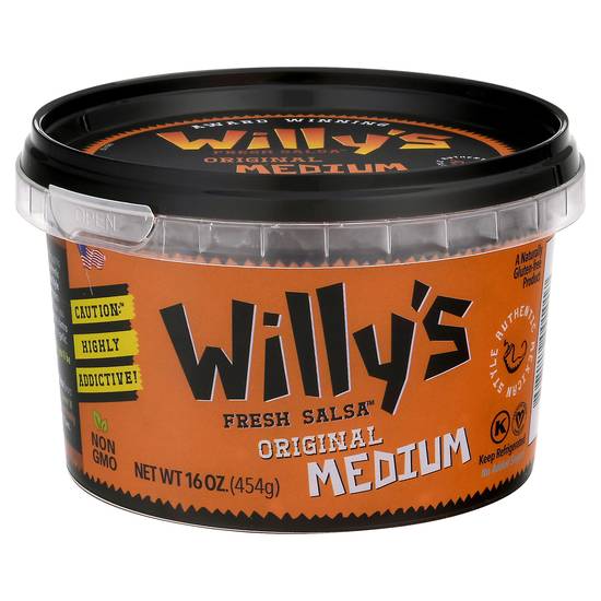 Willy's Original Medium Fresh Salsa