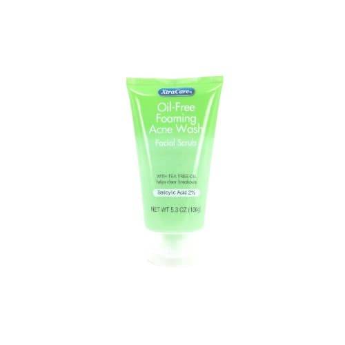 Xtracare Oil-Free Foaming Acne Wash Facial Scrub (5.3 oz)