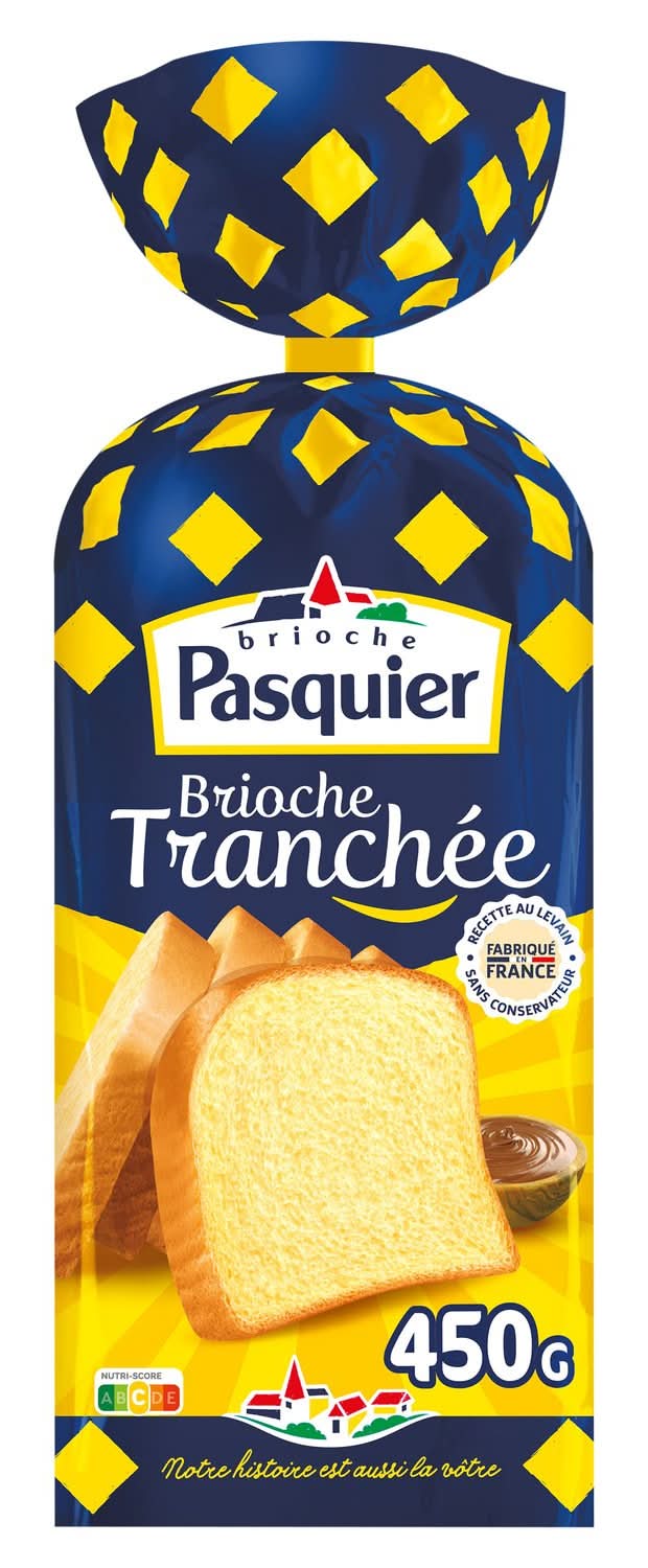 Brioche Pasquier - Brioche tranchée (450g)