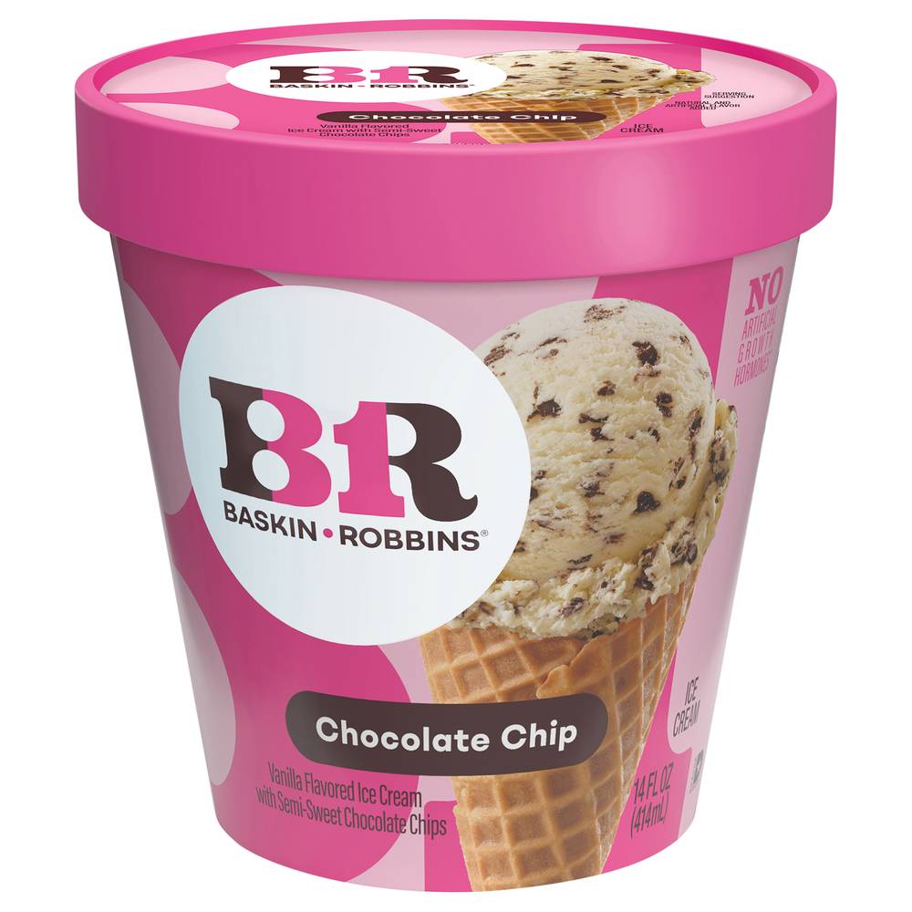 Baskin-Robbins Chocolate Chip Ice Cream (14 fl oz)