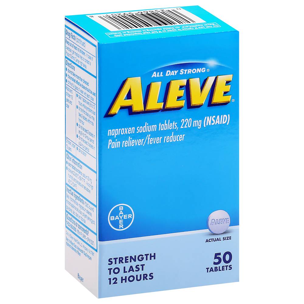 Aleve All Day Strong Pain Reliever/Fever Reducer Tablets