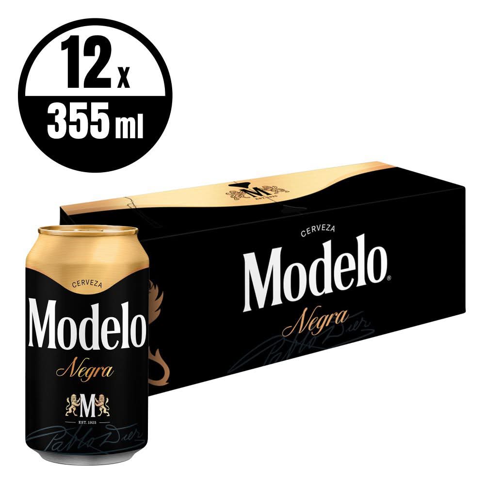 Modelo · Cerveza negra (12 x 355 ml)