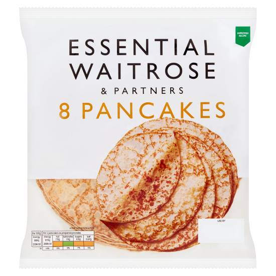 Essential Waitrose & Partners Pancakes (8 pack)