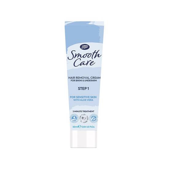 Boots crema depilatoria bikini y axilas smooth care 50 ml