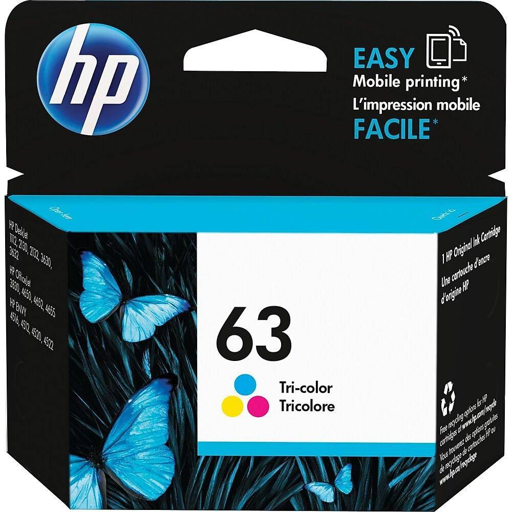 HP Original Ink Cartridge 63 TriColour Delivery Near Me Order Online