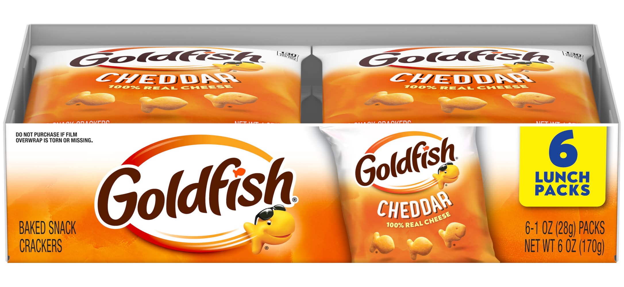 Goldfish Baked Cheddar Snack Crackers (6 oz)