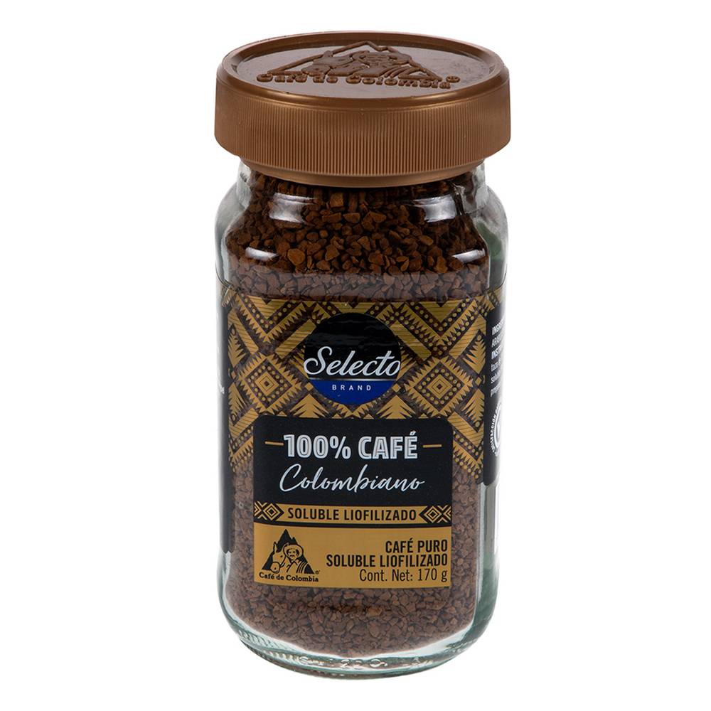 Café Selecto Colomb Liofilizado 170 Gr