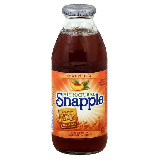Order Snapple Tea Peach (16 oz) food online from Rite Aid store, Shawnee on bringmethat.com