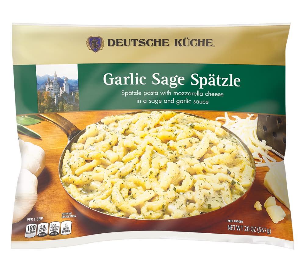 Deutsche Kuche Garlic Sage Spaetzle (20 oz)