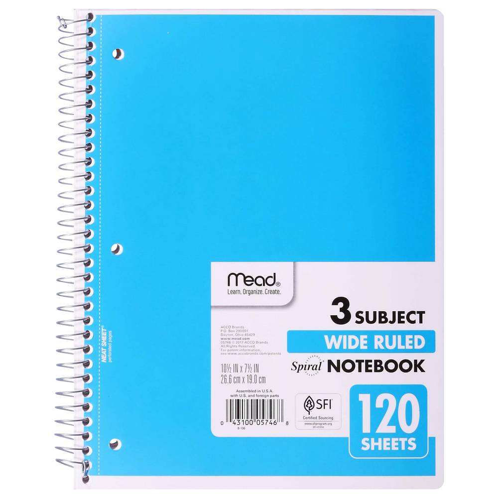 Mead Notebook