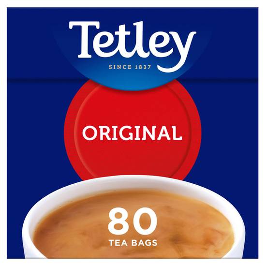 Tetley Original 80 Tea Bags 80pk