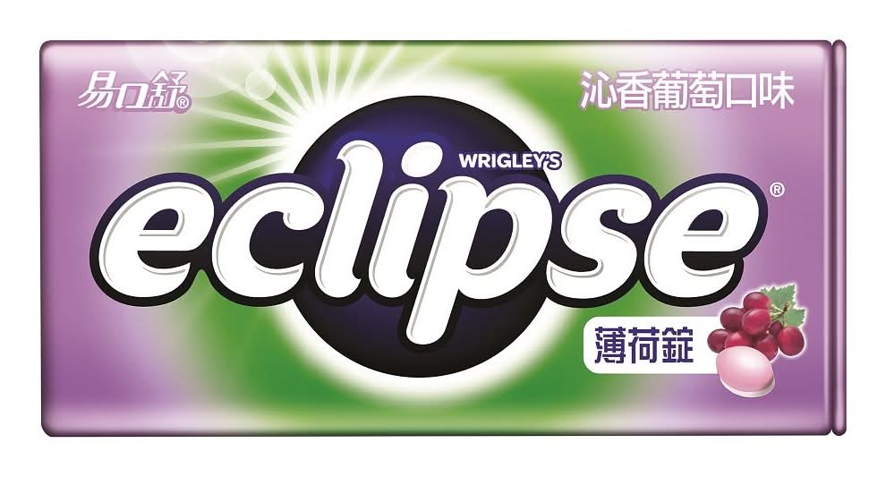 Eclipse易口舒 無糖薄荷錠 - 沁香葡萄口味 (30 g)
