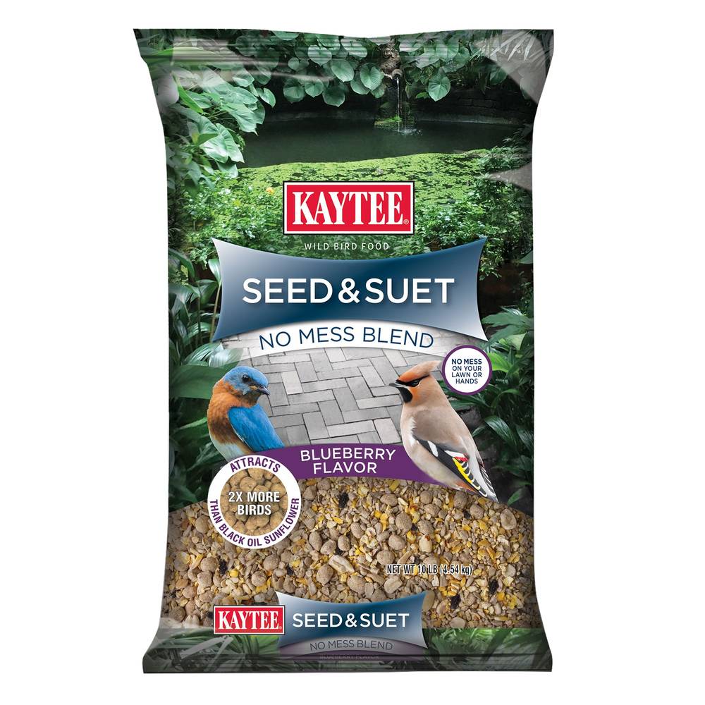 Kaytee Seed & Suet Wild Bird Food (blueberry)