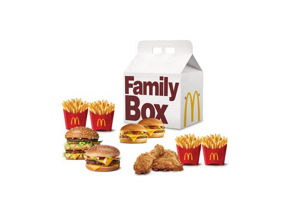 Family Box 4 adultos sin bebidas