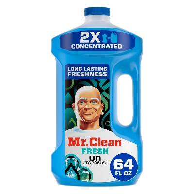 Mr. Clean Fresh Dilute Unstopables 2x Concentrated (64 fl oz)