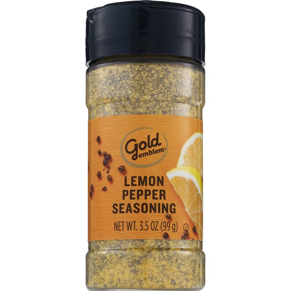 Gold Emblem Seasoning Lemon Pepper, 3.5 Oz