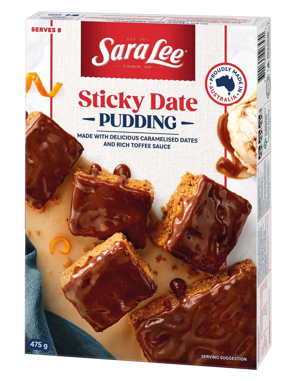 Sara Lee Pudding, Sticky Date (475g)
