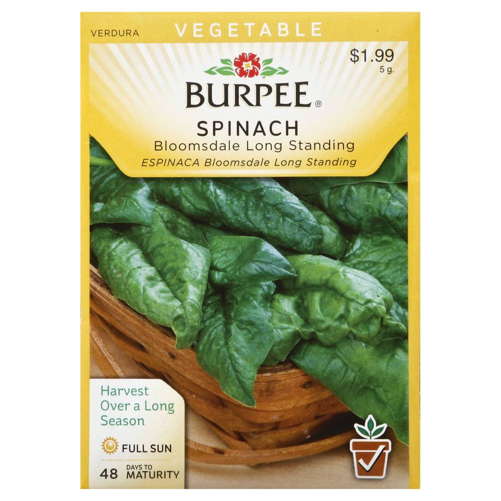 Burpee Spinach Seeds (0.2 oz)