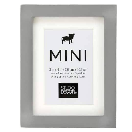 Mini Frame With Mat By Studio Decor