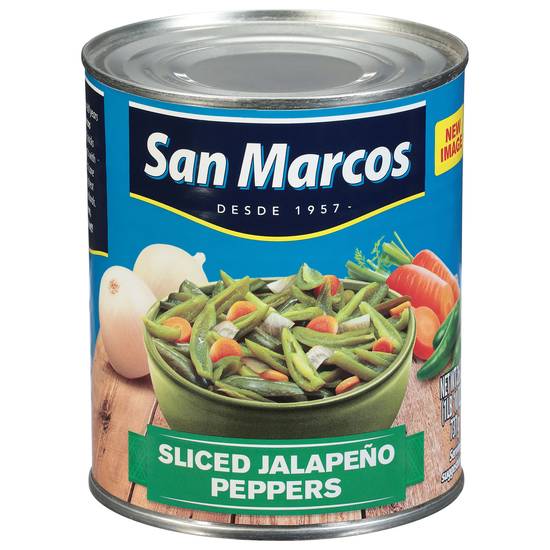 San Marcos Sliced Jalapeno Peppers