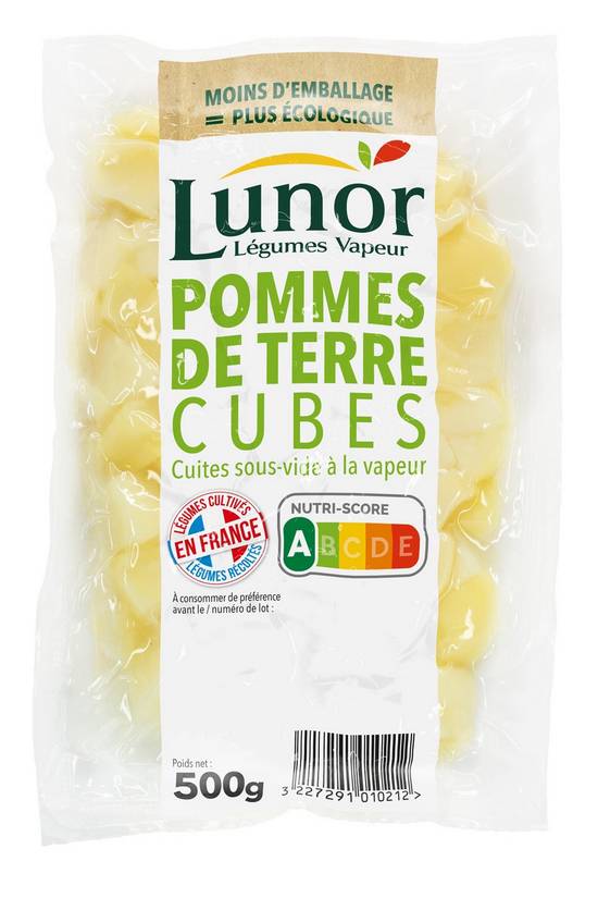 Lunor - Pommes de terre cubes (1 unité)