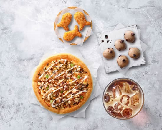 和風章魚燒比薩【豪華套餐】