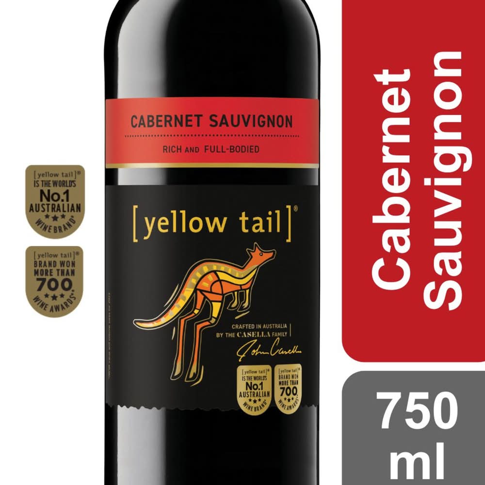 Yellow Tail Cabernet Sauvignon Red Wine (750 ml)