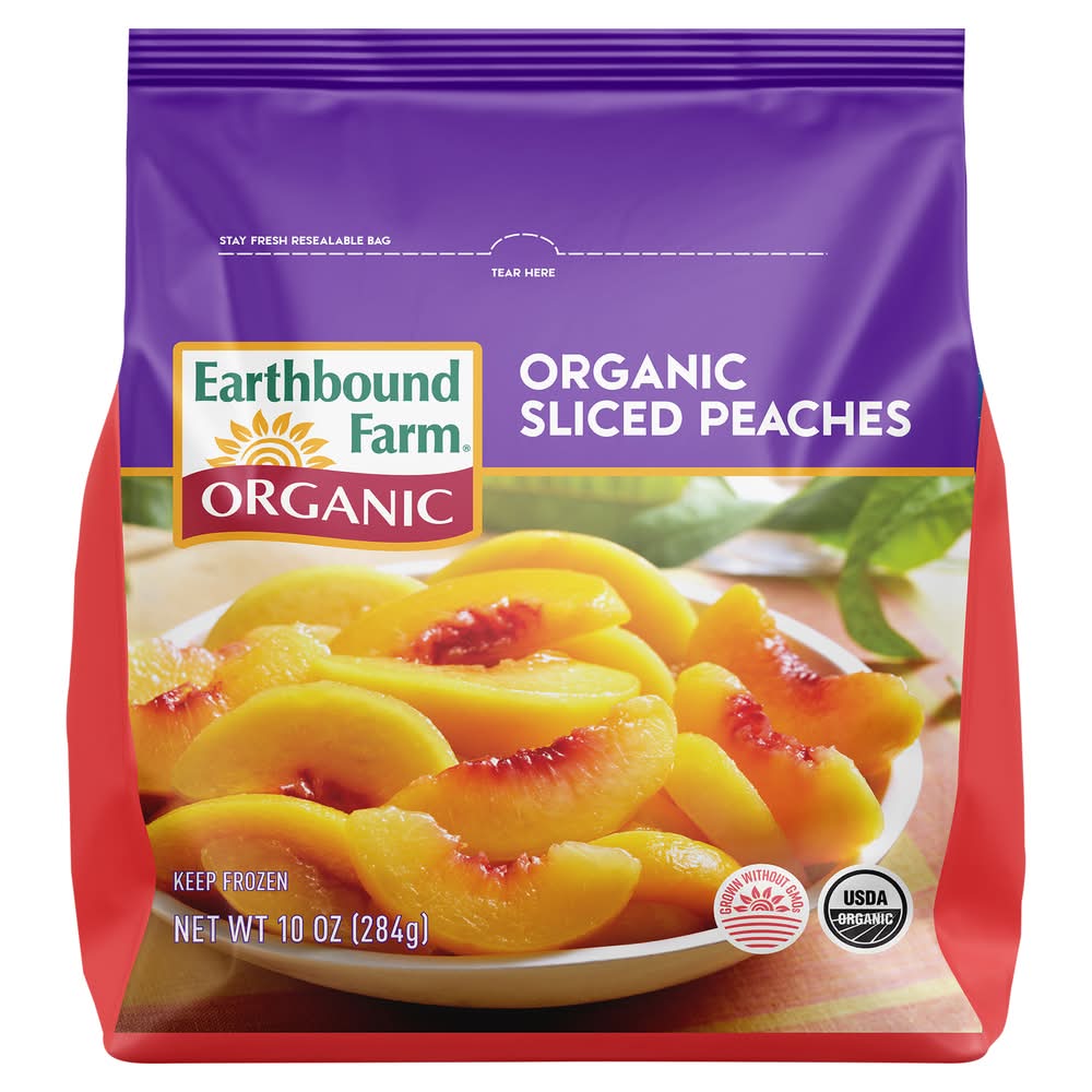 Earthbound Farm Organic Sliced Peaches (10 oz)