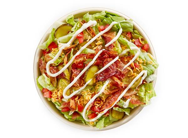 Large Bacon Salad Bowl