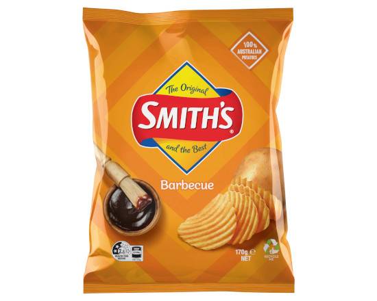 Smith's Crinkle BBQ 170g