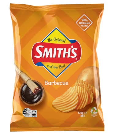Smith's Crinkle BBQ 170g