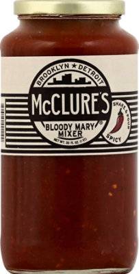 Mcclures Mixer Bloody Mary Spicy Jar - 32 Fl. Oz.