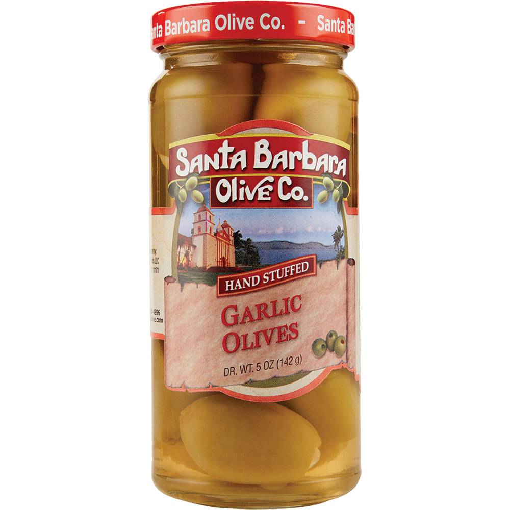 Santa Barbara Garlic Stuffed Olives (5OZ)