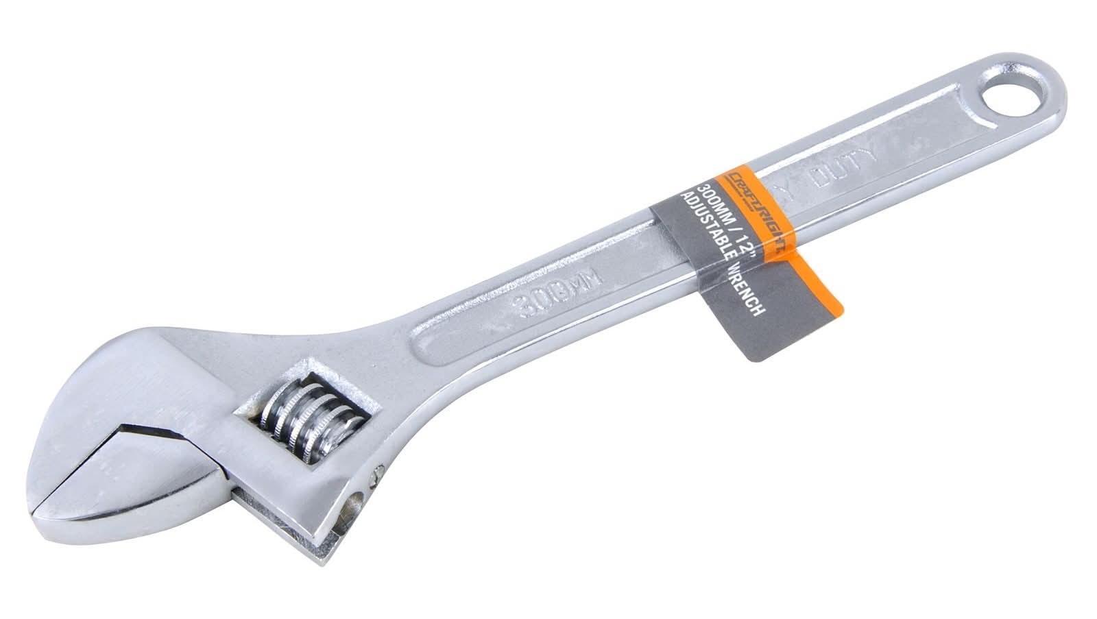 Craftright 300mm Adjustable Wrench