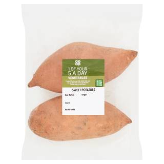 Co-op Vegetables Sweet Potatoes 550g