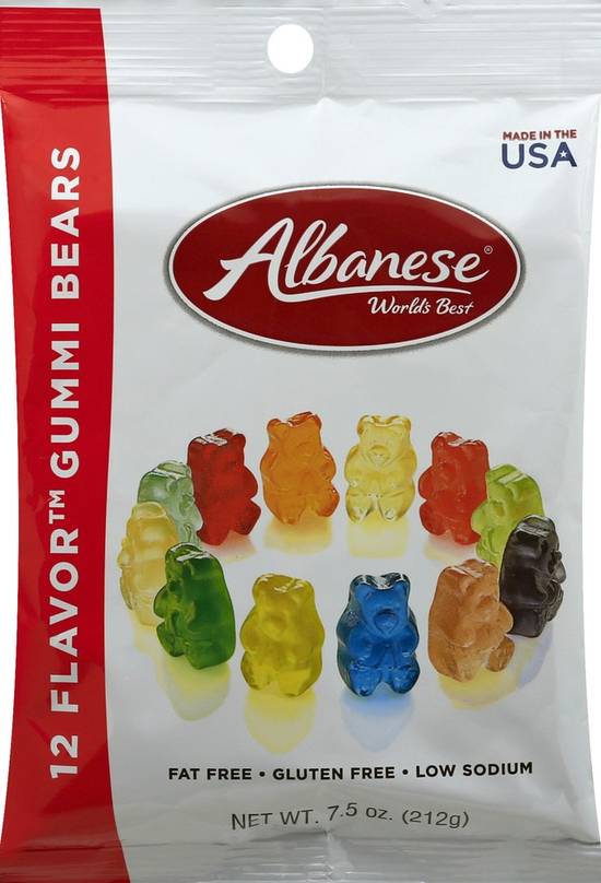 Albanese 12 Flavor Gummi Bears (7.5 oz)