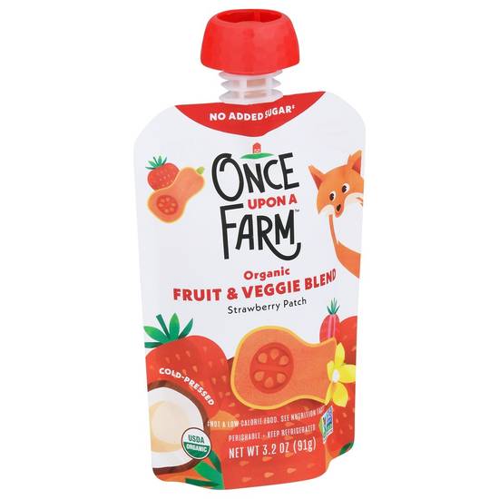Strawberry Patch Blend Once Upon A Farm 3.2 oz