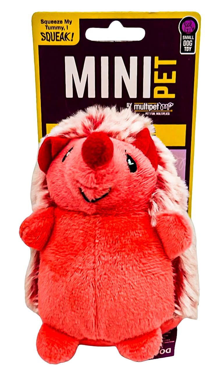 Multipet Mini Hedgehog Dog Toy, Small