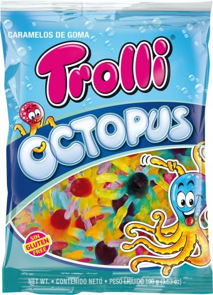 Trolli octopus 100gr