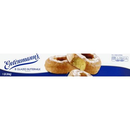 Entenmann's · Glazed Buttermilk Donuts (1 lb)