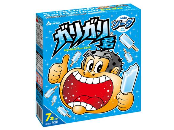 ガリガリ君 氷菓 - ソーダ (63mL x 7)