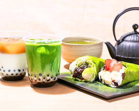 和タピオカと抹茶クレープ MACCHA