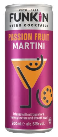 Funkin Passion Fruit, Martini Nitro Cocktails (200ml)