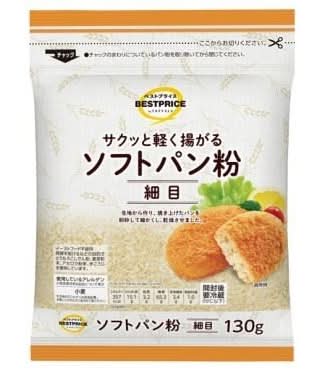 イオントップバリュ ＴＶソフトパン粉細目 １３０ｇ
