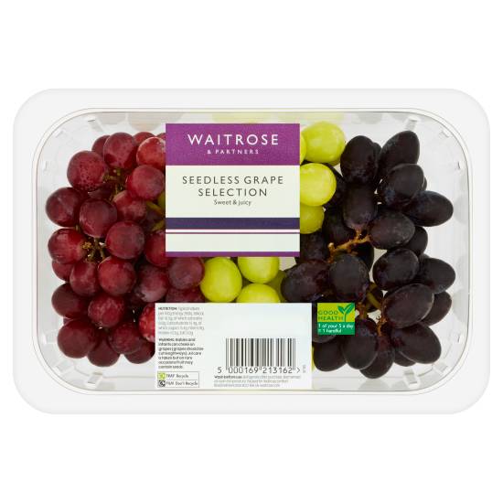 Waitrose & Partners Seedless Grape Selection