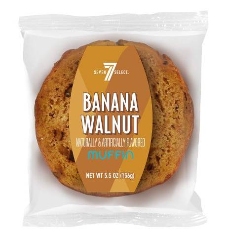 7-Select Banana Walnut Muffin 5.5oz